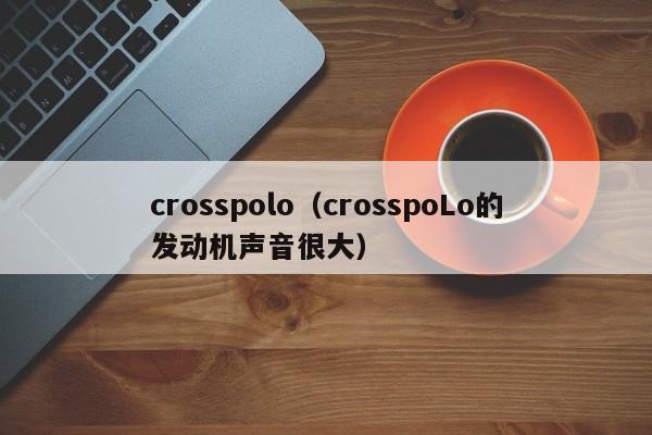 crosspolo（crosspoLo的发动机声音很大）