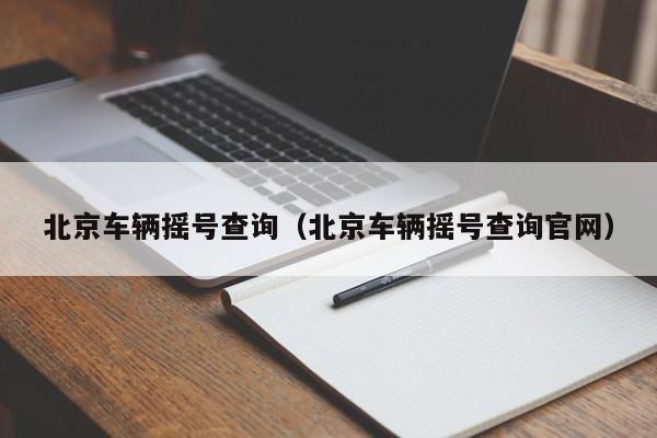 北京车辆摇号查询（北京车辆摇号查询官网）