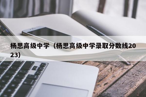 杨思高级中学（杨思高级中学录取分数线2023）