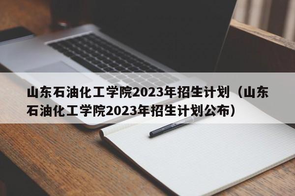 山东石油化工学院2023年招生计划（山东石油化工学院2023年招生计划公布）