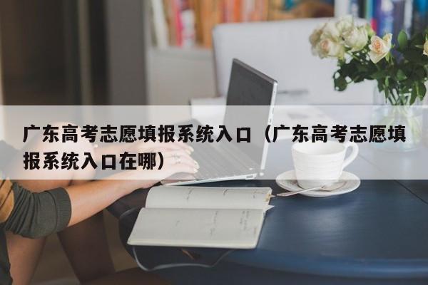 广东高考志愿填报系统入口（广东高考志愿填报系统入口在哪）