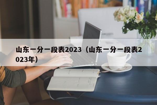 山东一分一段表2023（山东一分一段表2023年）